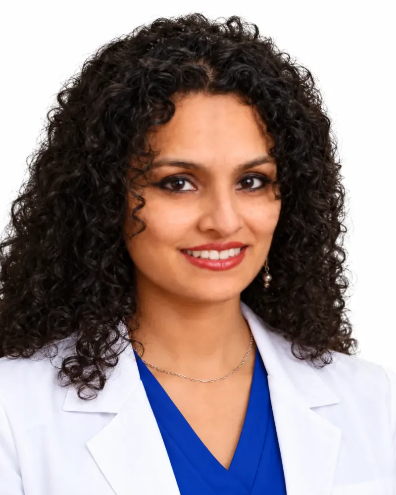 Professional Doctor Headshot on White